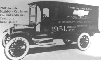 1920 chevrolet truck G